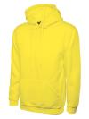 UC502 Classic Hooded Sweatshirt Yellow colour image
